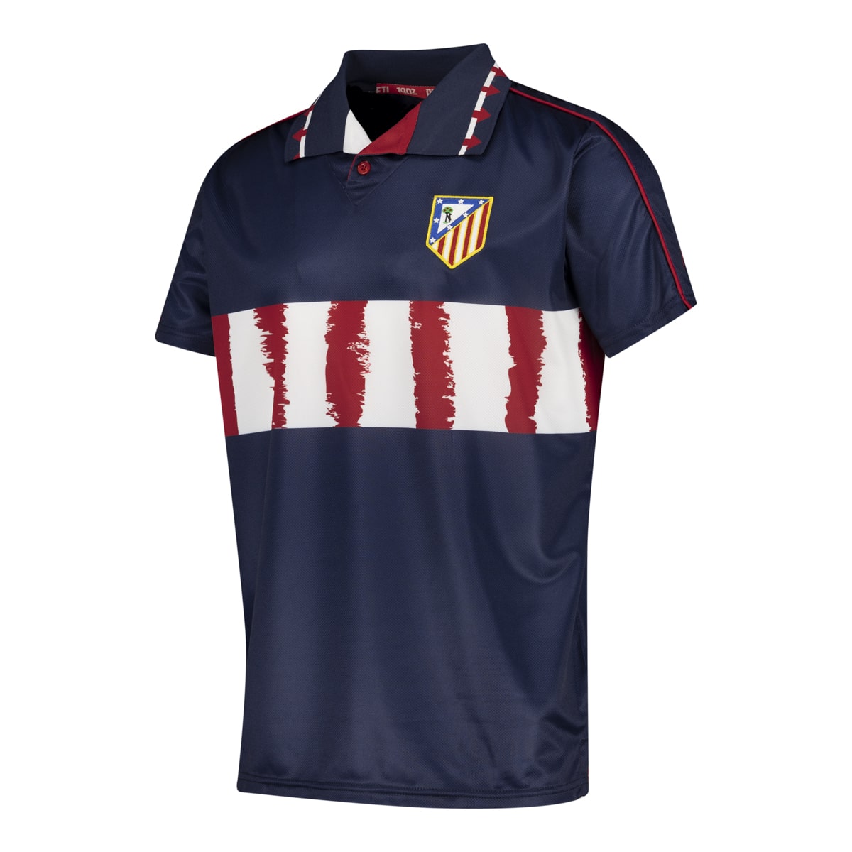 Polo Azul Manga Corta 1998 Atlético de Madrid image number null